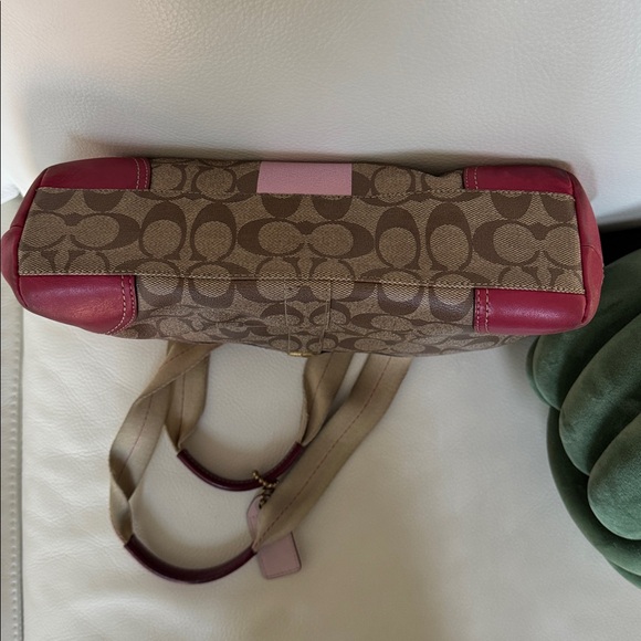 Coach Signature Pink Tote Bag - Picture 8 of 8